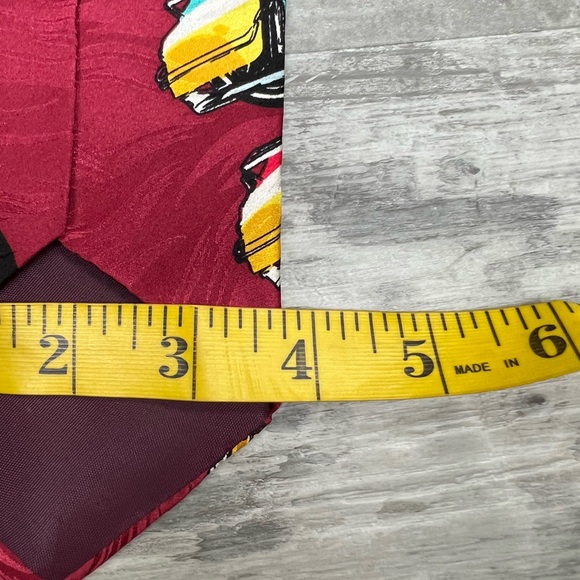 Ralph Marlin Harley Davidson Lineup Motorcycle Pattern Tie - Picture 5 of 5